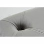 DKD Home Decor Set de 2 Descalzadoras de Terciopelo Gris
