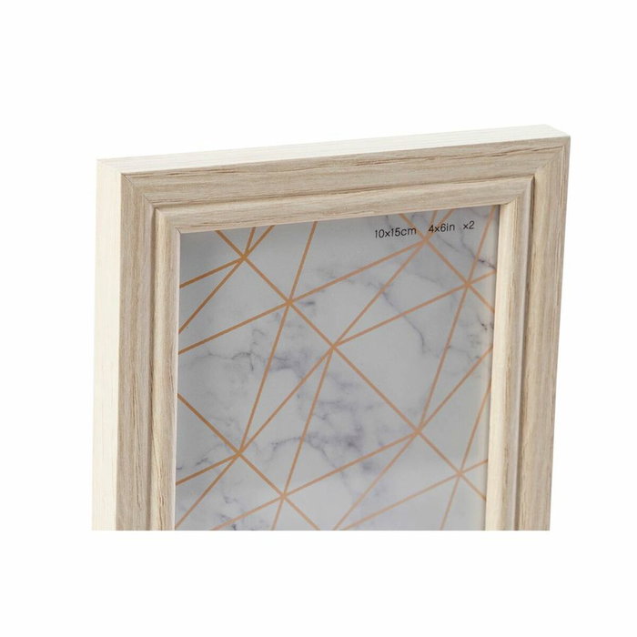 DKD Home Decor Set de 7 Marcos de Fotos Verde Menta y Natural en MDF y Cristal DKD Home Decor Set de 7 Marcos de Fotos Verde Menta y Natural en MDF y Cristal