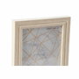 DKD Home Decor Set de 7 Marcos de Fotos Verde Menta y Natural en MDF y Cristal