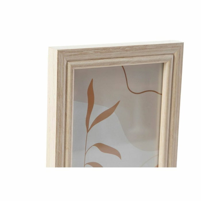 DKD Home Decor Set de 7 Marcos de Fotos MDF y Cristal Marrón 32,5x1,5x45 cm DKD Home Decor Set de 7 Marcos de Fotos MDF y Cristal Marrón 32,5x1,5x45 cm