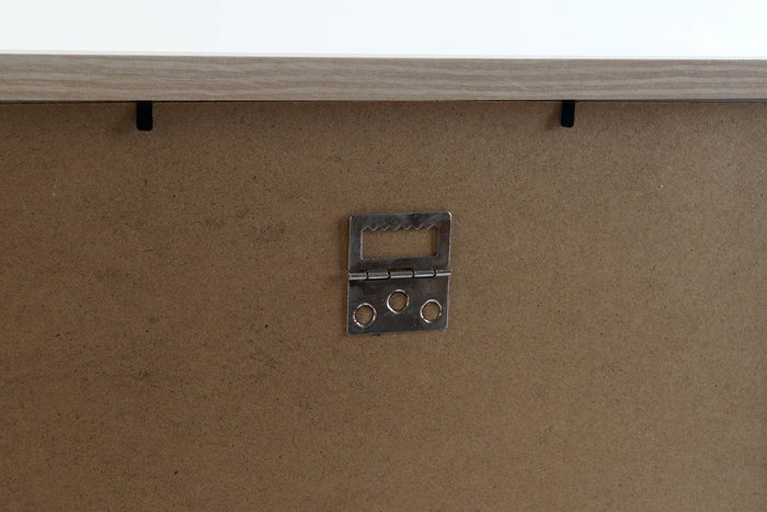 DKD Home Decor Marco de Fotos Moderno Marron Natural MDF Cristal Set de 7 Piezas 32.5 x 45 x 1.5 cm