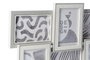 DKD Home Decor Marco Multifoto Urban Gris Marron 2 Unidades 3 x 32 x 60 cm