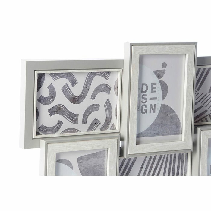 DKD Home Decor Marco Multifoto MDF y Cristal 60x3x32 Surtido de 2 unidades