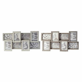 DKD Home Decor Marco Multifoto MDF y Cristal 60x3x32 Surtido de 2 unidades