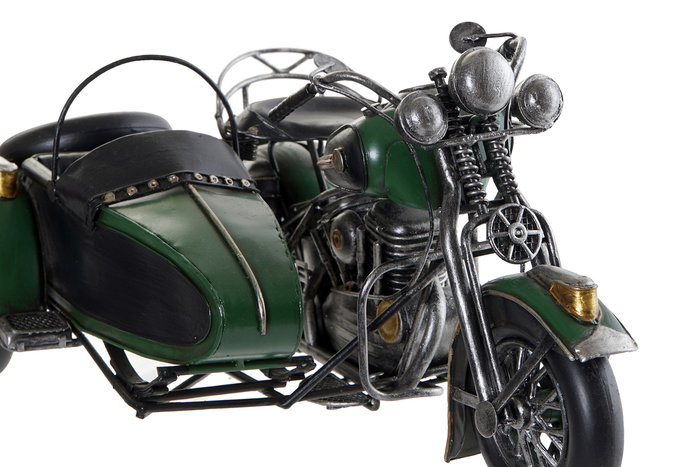 DKD Home Decor Vehiculo Decoracion Vintage Rojo Negro Metal 24 x 20 x 36 cm (2 Unidades) DKD Home Decor Vehiculo Decoracion Vintage Rojo Negro Metal 24 x 20 x 36 cm (2 Unidades)