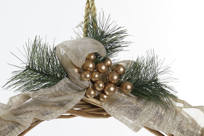 DKD Home Decor Nacimiento Navidad Blanco Dorado 49 x 5 x 49 cm DKD Home Decor Nacimiento Navidad Blanco Dorado 49 x 5 x 49 cm