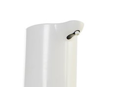 DKD Home Decor Dosificador Blanco Transparente Plástico Automático 10 x 19.5 x 7.5 cm