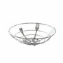 DKD Home Decor Frutero de Metal Cromado Plateado 26x8,5 cm de la Colección Cubiertos 21