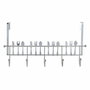 DKD Home Decor Perchero de Metal para Cubiertos Cromado Plateado