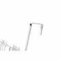 DKD Home Decor Perchero de Metal para Cubiertos Cromado Plateado