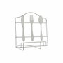 DKD Home Decor Atril Metal Cromado Plateado 15 x 22 x 23 cm