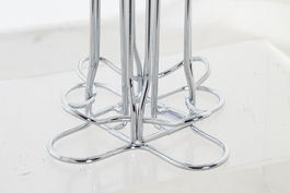 DKD Home Decor Dispensador Plateado 13 x 37 x 13 cm para Café Nespresso