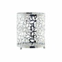 DKD Home Decor Cubertero Metal Cromado Margaritas