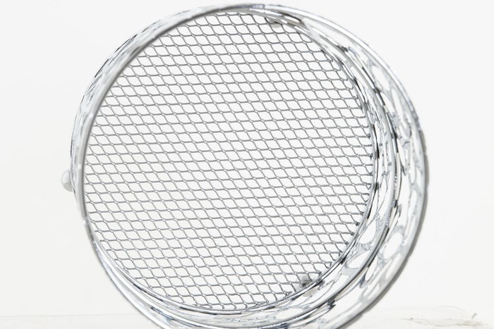 DKD Home Decor Cubertero Basicos Margaritas Plateado Metal Cromado 12 x 12 x 15 cm