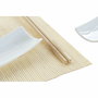 DKD Home Decor Sushi Set 9 Bambú y Gres Natural y Blanco