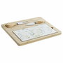 Set de Aperitivo DKD Home Decor Multicolor Natural Bambú Plástico Gres Cottage 24,5 x 20 x 1,2 cm (4 pcs)