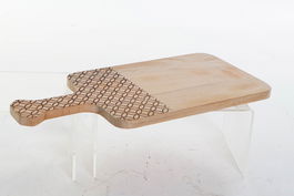 DKD Home Decor Tabla Cortar Basicos Haya Natural 42 x 1.5 x 20 cm