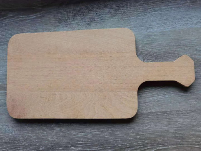 DKD Home Decor Tabla Cortar Basicos Haya Natural 42 x 1.5 x 20 cm