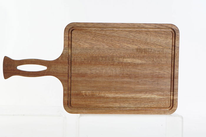 DKD Home Decor Tabla Cortar Basicos 42 x 1.5 x 22 cm Acacia Natural