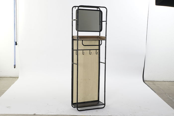 Perchero DKD Home Decor Natural Negro 20.5 x 150 x 48 cm