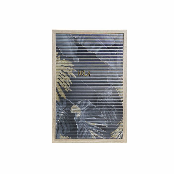 DKD Home Decor Memo PP Tropical Surtido de 2 Unidades de 138L en Gris y Natural