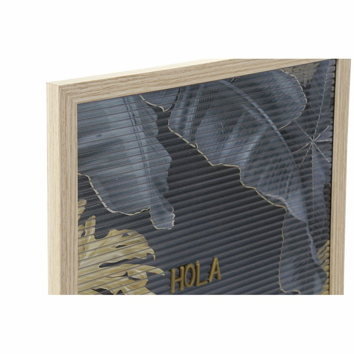 DKD Home Decor Memo PP Tropical Surtido de 2 Unidades de 138L en Gris y Natural