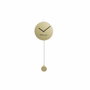 DKD Home Decor Reloj de Pared de Hierro con Péndulo Dorado