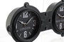 DKD Home Decor Reloj de Pared Vintage Negro Hierro y Cristal 6.5 x 18 x 58 cm