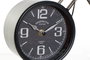 DKD Home Decor Reloj Sobremesa Vintage Rojo Hierro Cristal 14.5 x 20 x 46 cm