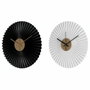 DKD Home Decor Reloj de Pared de Hierro Dorado Surtido de 2 Unidades