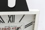 DKD Home Decor Reloj de Pared Tradicional Blanco Negro 60 x 89 x 6 cm (2 Unidades)