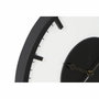 DKD Home Decor Set de 2 Relojes de Pared MDF Negro y Blanco Vintage 50x50 cm