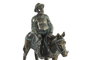 DKD Home Decor Figura Tradicional Sancho Colección Don Quijote Resina 15x17.5x5 cm