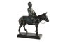 DKD Home Decor Figura Tradicional Sancho Colección Don Quijote Resina 15x17.5x5 cm