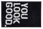 DKD Home Decor Alfombra Negro Blanco 80 x 50 cm