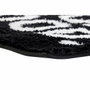 DKD Home Decor Alfombra Negro Blanco 80 x 50 cm
