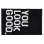 DKD Home Decor Alfombra Negro Blanco 80 x 50 cm