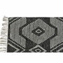 DKD Home Decor Alfombra de Algodón Dodoma 160x230 cm Negro/Blanco