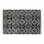 DKD Home Decor Alfombra de Algodón Dodoma 160x230 cm Negro/Blanco