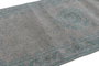 DKD Home Decor Alfombra de Pasillo Aladin 60x240x1 cm Beige, Gris, Verde Jade