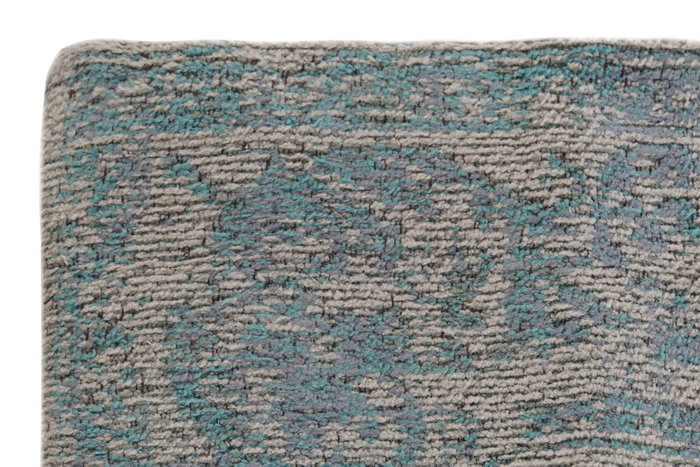DKD Home Decor Alfombra de Pasillo Aladin 60x240x1 cm Beige, Gris, Verde Jade