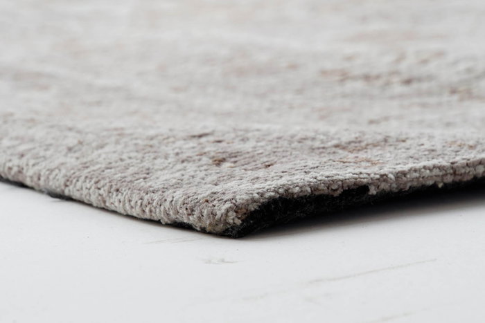 DKD Home Decor Alfombra Árabe Aina Marrón Claro 240x60 cm Poliéster y Algodón