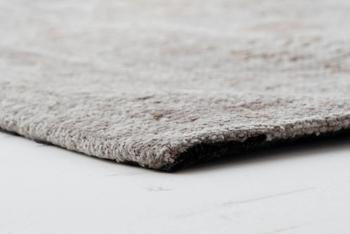 DKD Home Decor Alfombra de Algodón y Chenilla 60x240x1 cm Marrón Claro