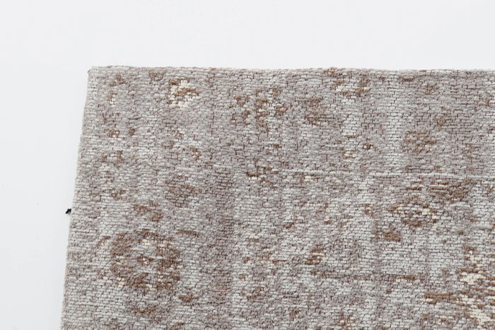 DKD Home Decor Alfombra de Algodón y Chenilla 60x240x1 cm Marrón Claro
