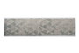 DKD Home Decor Alfombra de Pasillo Angel Azul y Blanco 60x240x1 cm