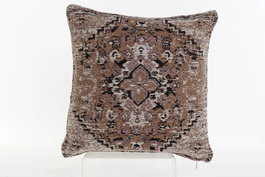 DKD Home Decor Cojín BIDJAR Marrón 45x45x12 cm