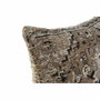 DKD Home Decor Cojín BIDJAR Marrón 45x45x12 cm