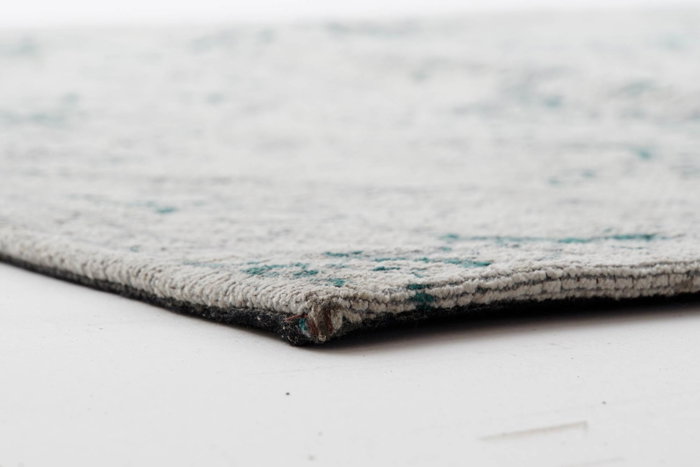 DKD Home Decor Alfombra de Pasillo Azul IMPRESSION 60x240x1 cm