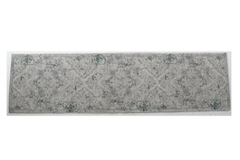 DKD Home Decor Alfombra de Pasillo Azul IMPRESSION 60x240x1 cm