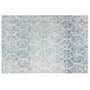DKD Home Decor Alfombra de Chenilla y Algodón 120x180x1 cm Azul